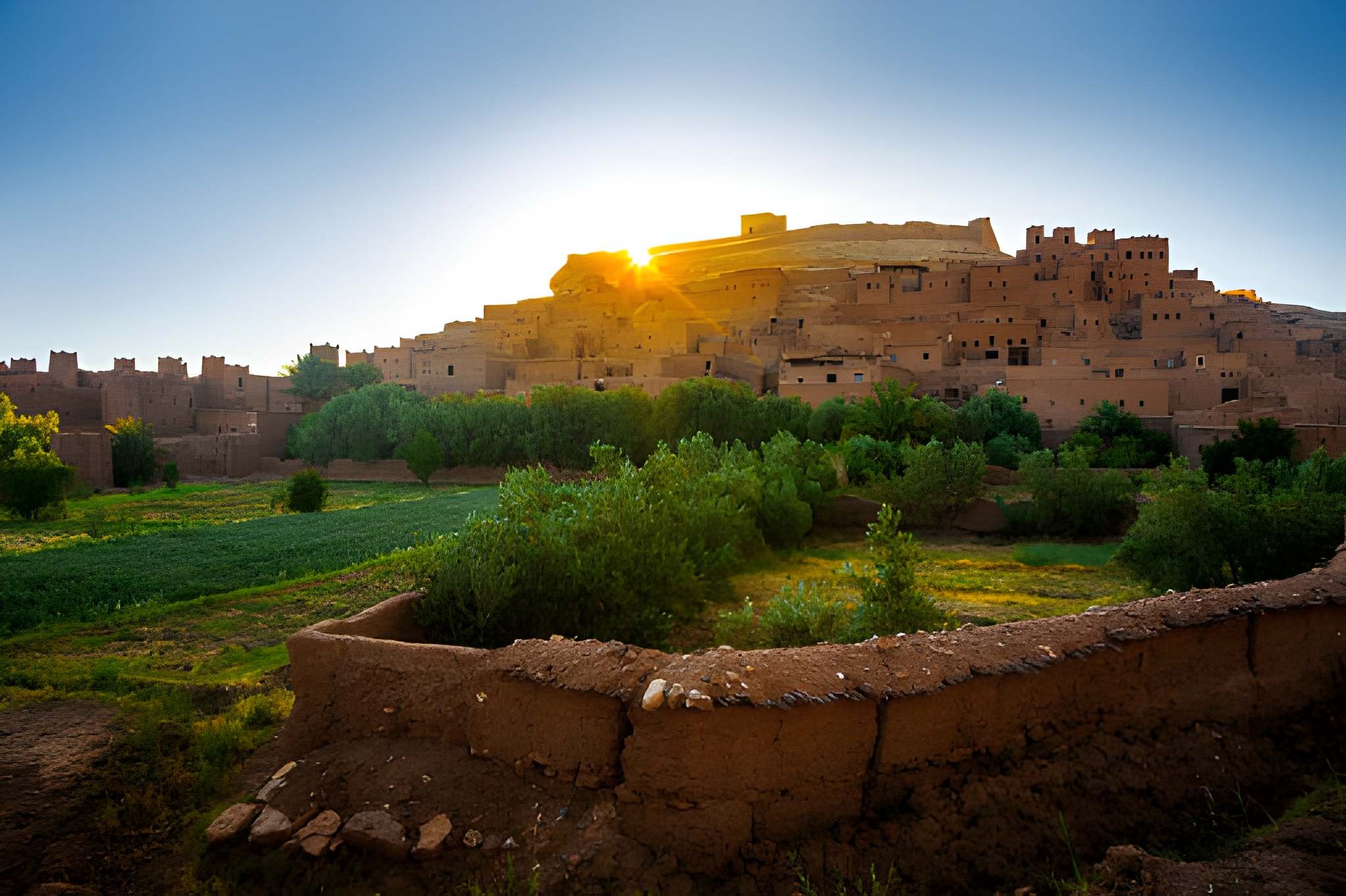 Ait Ben Haddou sunset