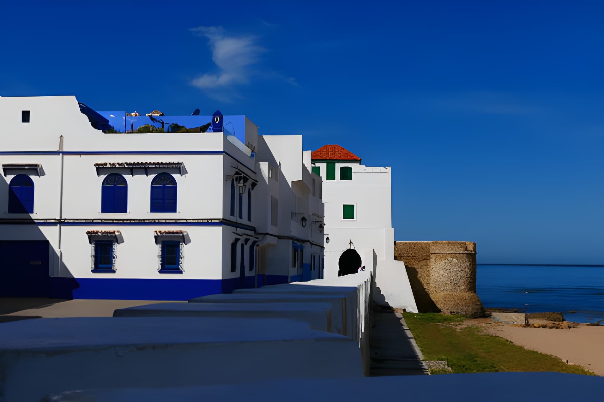 Asilah medina walls