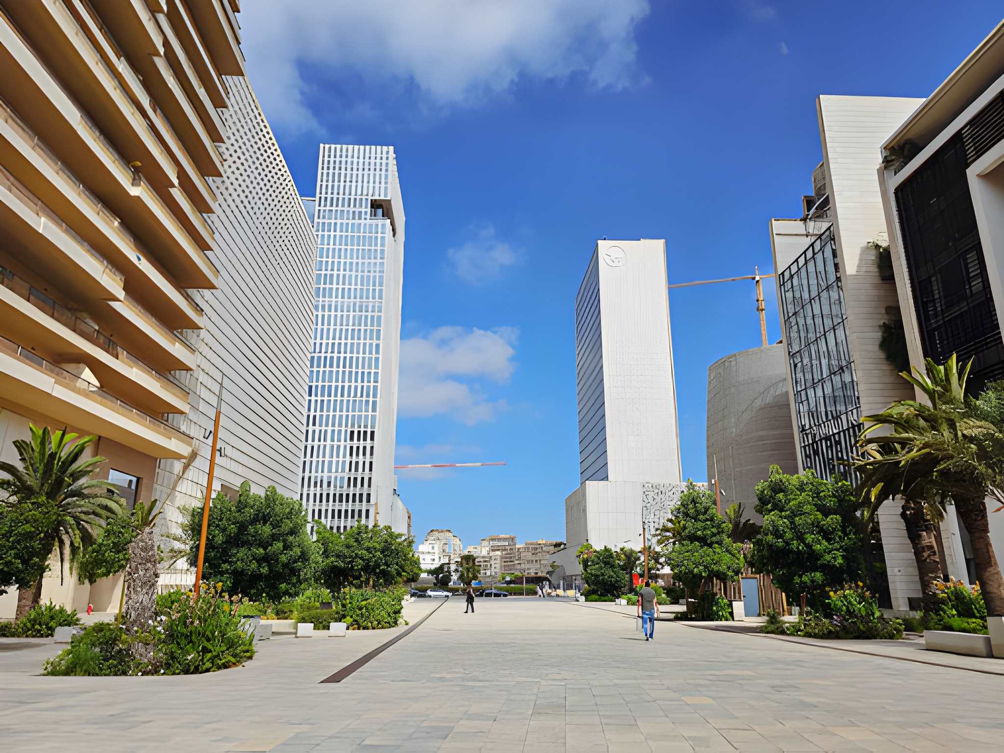Casablanca business district