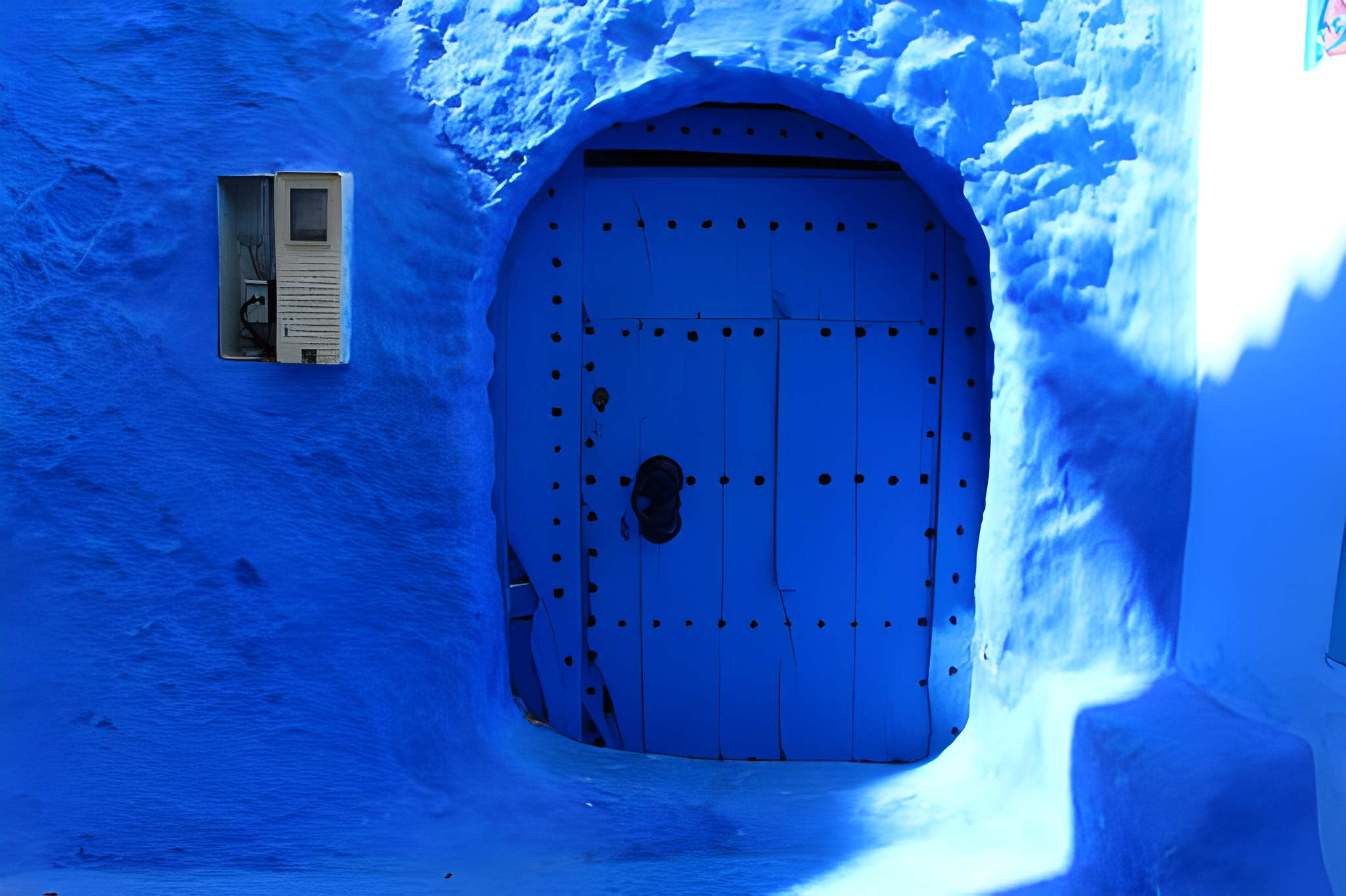 Chefchaouen blue door