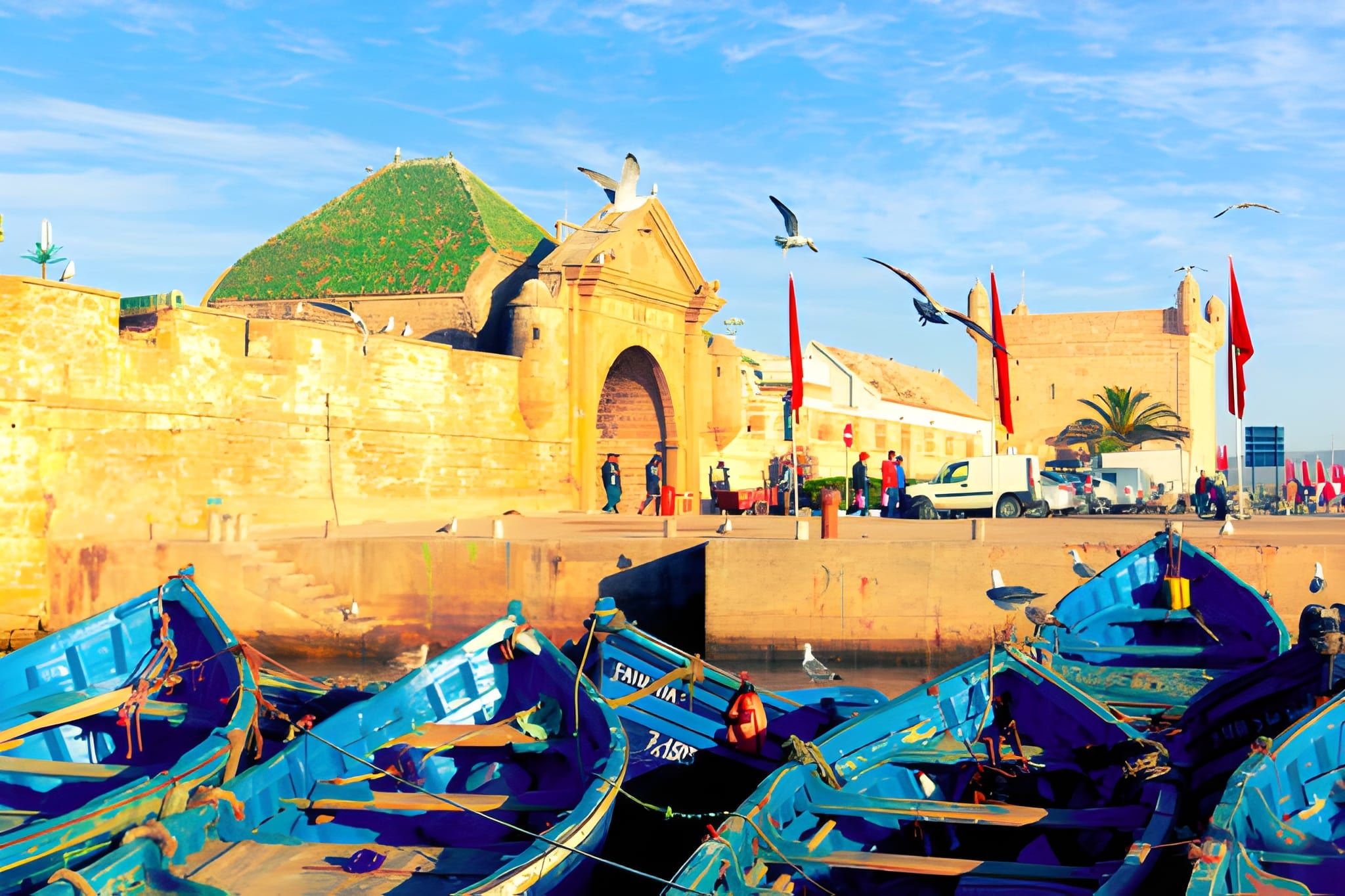 Essaouira Atlantic coast