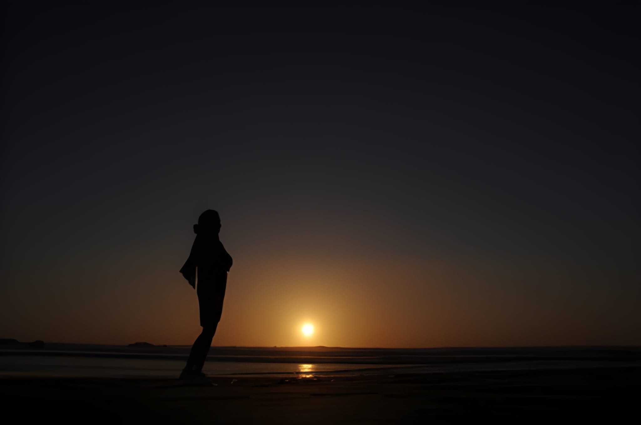 Essaouira sunset beach