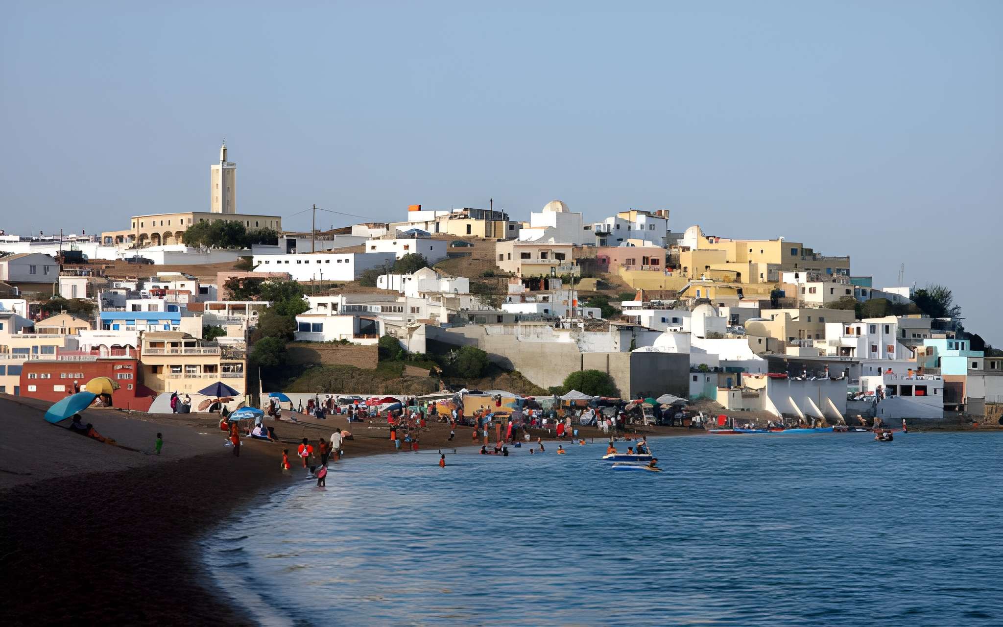 Fnideq coastal sunset