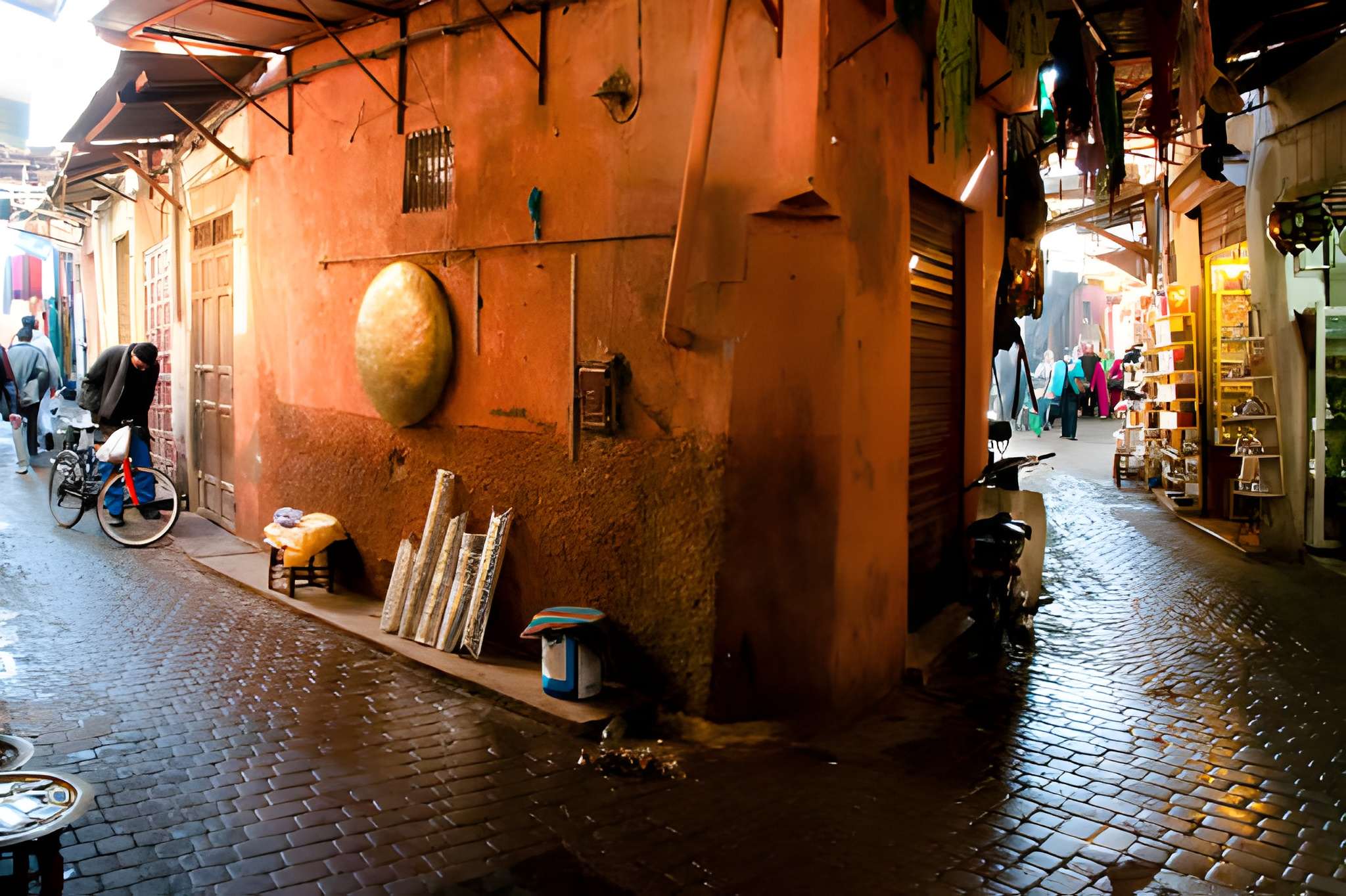 Mellah streets Marrakech