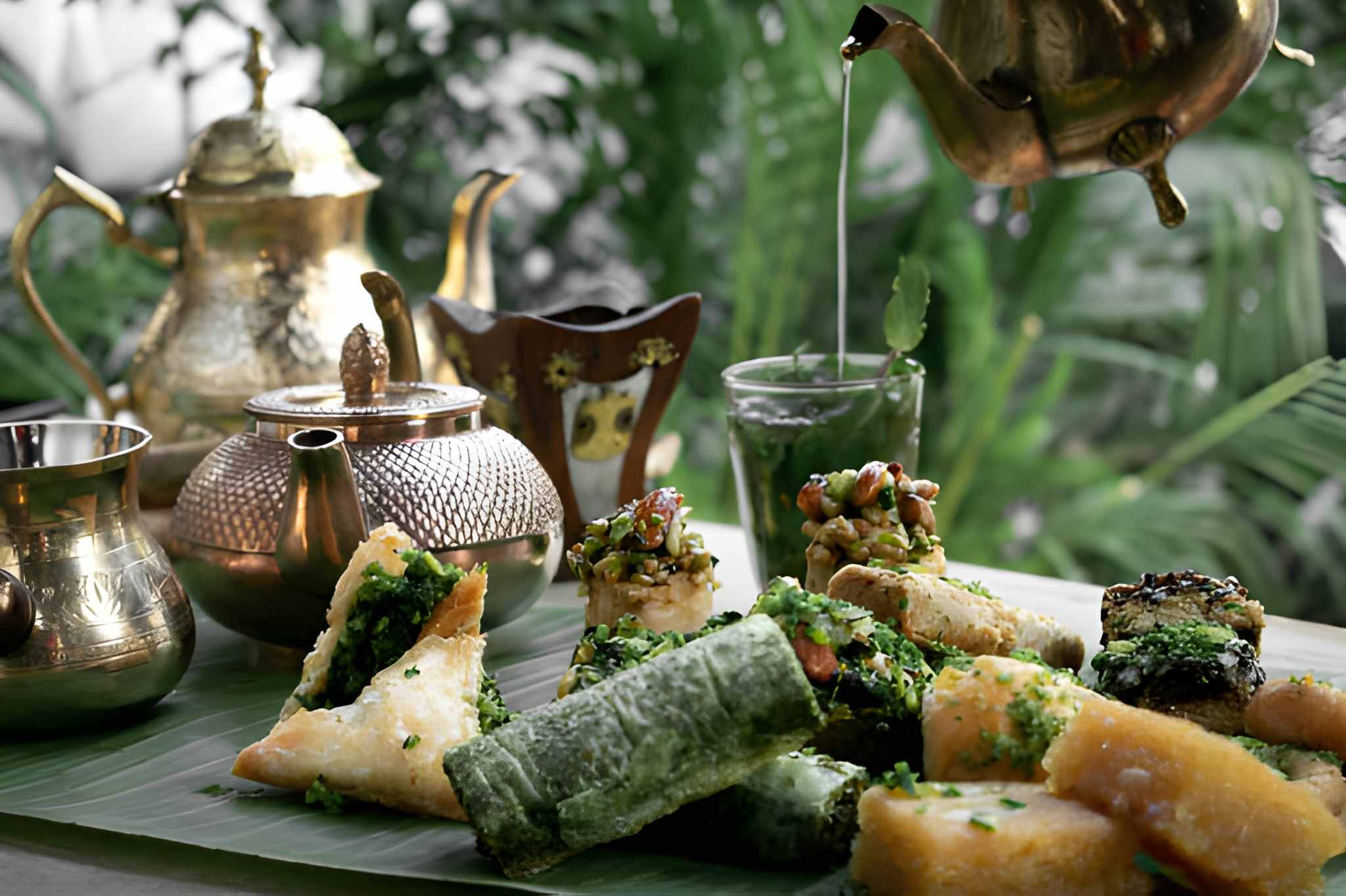 Moroccan tasting menu