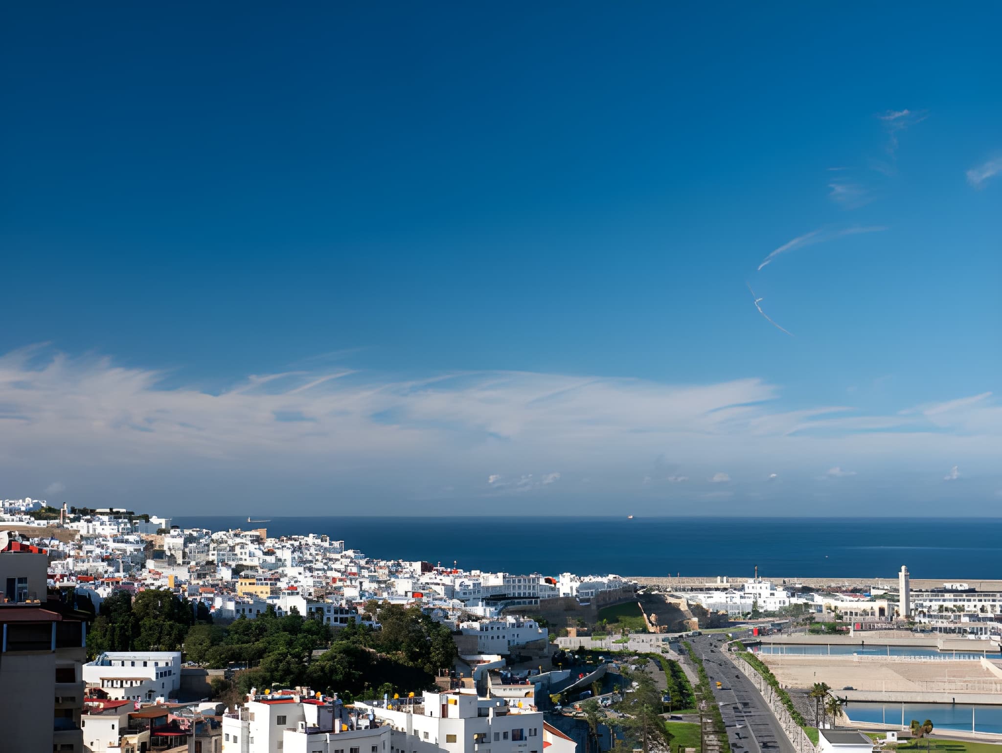 Tangier panoramic cape